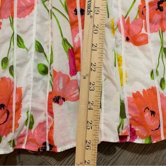 Guess Jeans Sundress Floral Junior’s Sz 3 Multi Color Spaghetti Strap Mini. - Picture 16 of 16